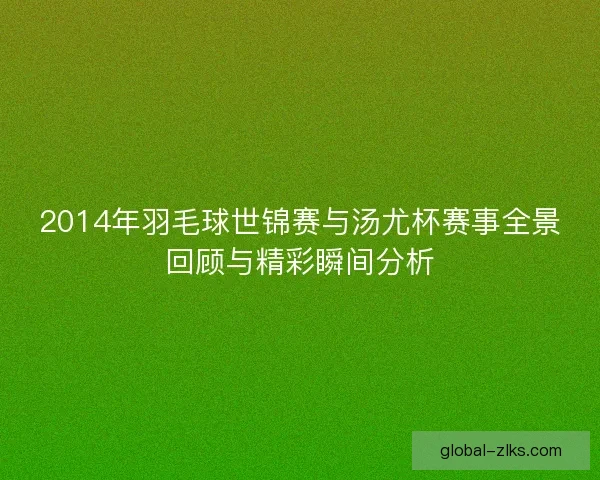 2014年羽毛球世锦赛与汤尤杯赛事全景回顾与精彩瞬间分析 2014年羽毛球世锦赛与汤尤杯赛事全景回顾与精彩瞬间分析
